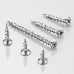 1 pounds#10X5″410 Stainless Steel Fastener Drywall Screws-Phillips with coars…