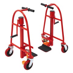 1300lbs Funiture Handling Tool Dolly Heavy Duty Manual Furniture Mover 12″ Lift