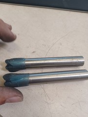 Lot Of 2 SEV CAL 93-HM0002 #32603 CounterSink End Mill 3-1/2″in OVAL