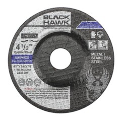 10 Pack – BHA 4-1/2″ x 1/8″ x 7/8″ Pipeline Cutting & Grinding Wheels T27 Discs