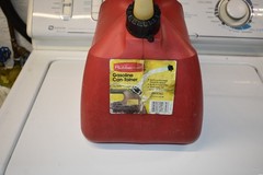 Vintage Pre Ban Rubbermaid Gott 2.5 Gallon Vented SpoutGas Fuel Can 1226 USA