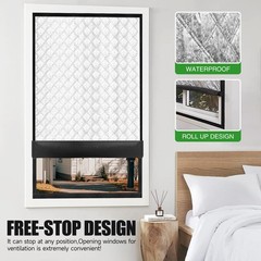 Insulated Window Cover, Upgraded Oxford Cloth Waterproof Thermal Insulated Bl…