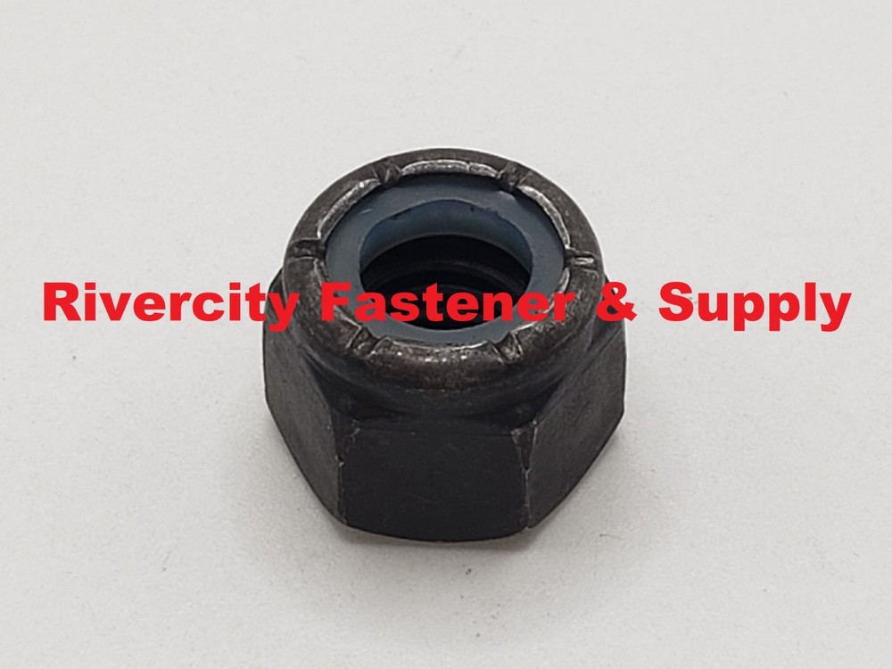 7/8-9 Grade 8 Lock Nuts 7/8×9 Stop Lock Nut 7/8 x 9 Locking Nut Black