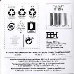 1718583, BBH Spring Work Gloves Latex Coated Multicolor 10 Pairs, 770402046400