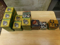 88 Vintage Fustat Type S Fuses of various low values 0.3 to 2 amp (see listing)