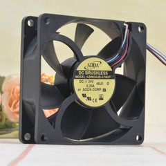 1pcs ADDA AD0824UB-A74GP 24v 0.20A 8025 8CM pwm speed control fan