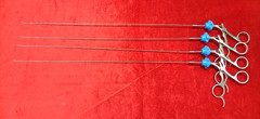 4pc – Hysteroscopy Semi Rigid Rotatable Scissor 5FR 40CM Reusable Instruments