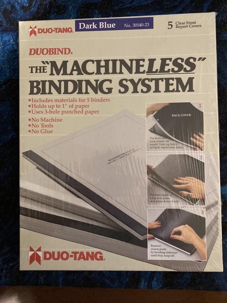C9o 3w9 workpp print Duo-Tang The REPORT 5 Clear Ft Report Covers 096809111085