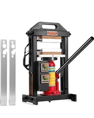 Used DABPRESS 4 Ton Hydraulic Heat Press Machine with Dual 3×5″ Heated Plates