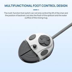 Dental Unit Chair Computer Controlled DC Motor&Doctor Stool/ Dental Turbine Unit