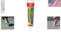 Easy Application 5.5 Oz Concrete Crack Filler – Grey, Interior/Exterior Use