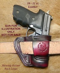 Gary C’s Avenger “XH” OWB Left Hand HOLSTER Sig Sauer P229 Heavy Leather