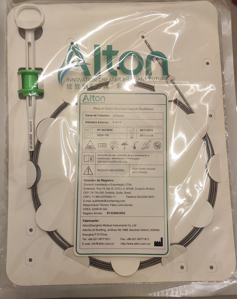 Pinça de Biopsia Autoclavavel Alton 1700mm Pra endoscopia
