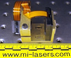 VARIABLE OPTICAL ELECTRONIC LASER ATTENUATOR HeNe helium neon electro- optic