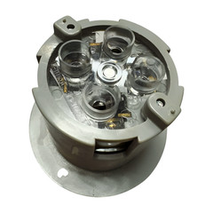 Arrow Hart AH6536 Flanged Outlet, 30A, 480V, 3PH, 3-Pole, 4-Wire, NEMA L16-30R