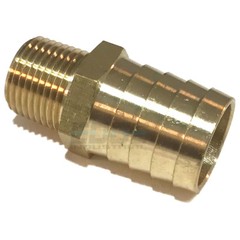 3/4 HOSE BARB X 3/8 MALE NPT Brass Pipe Fitting NPT Thread Gas Fuel Water Air