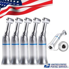 Dental Push Button Low Speed Contra Angle Handpiece Fit NSK E-type Motor YAD