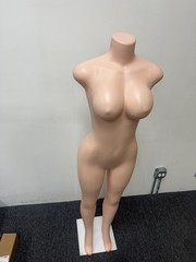 Female Mannequin Brazilian BBL full body Headless mannequin With Metal Base