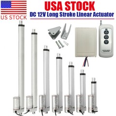 2000N 449lb Linear Actuator Motor 12V 16″ 36″ 40″ 48″ 1000 1200mm Remote Control
