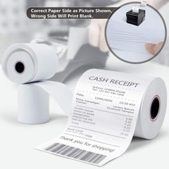 100 Rolls 2-1/4″ x 85′ Thermal Credit Card Cash Register POS Receipt Paper