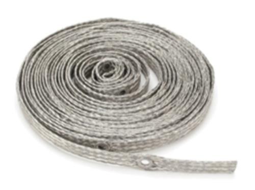 25T-BBE3 (1/2″ X 25′) Grounding Braid with Eyelets new, in Original Box
