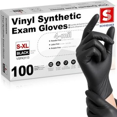 Professional Quality Latex-Free Vinyl Gloves – 100 Pack for Diverse Applications