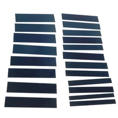 20 Pairs 1/32″ X 6″ Steel Parallel Set Parallels 00001″ Hardened Thin New