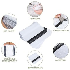 100-1000 14″ x 17″ Poly Mailers Envelopes Plastic Mailing Shipping Bags 2.5 MIL