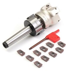 End Face Milling Cutter Durable Carbide Inserts CNC Drilling Center Tool Holder