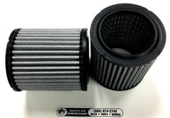 2 PACK SOLBERG 19, GAST AJ134C AIR FILTER ELEMENTS – 4.75 TALL 4.3/8 OD 3” ID