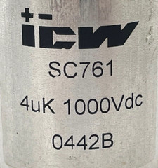 ICW SC761 Capacitor 1000VDC
