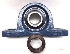 FYH NAP206-18 Ball Bearing Pillow Block 1-1/8″ Bore Set Screw Locking Collar