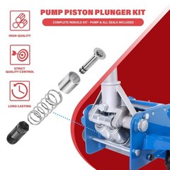 3-Ton Dual Pump Floor Jack Rebuild Kit – Seal & Repair Parts for Horizontal Jack
