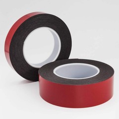 LLPT Double Sided Foam Tape 1 Inches x 50 Ft Durable 1 Inch x 50 Ft, Black