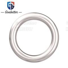 Stainless Steel 304 A2 Round O Rings, Mooring Ring M3 M4 M5 M6 M7 M8 M10 M12 M16
