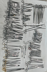 Assorted Lot of 108 Various Brand & Size Of OR Medical Surgical Instruments, S.S
