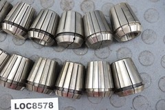ER40 METRIC COLLETS LOT OF 12 LOC8578