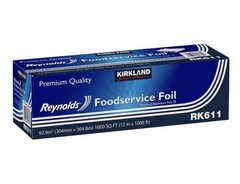 Kirkland Signature Reynolds Foodservice Aluminum Foil Roll RK611 12″ X 1000 ft