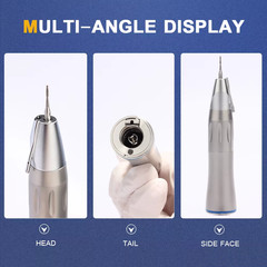 Dental Straight Handpiece AI-X-SG65L 1:1 Direct Drive External Cooling Spray Imp