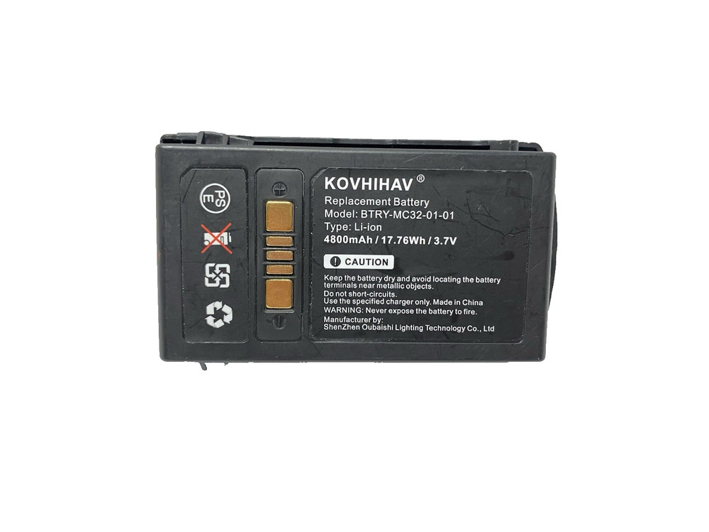 4800Mah Replacement Barcode Scanner Battery Datalogic Skorpio X3 X4 Series Fi