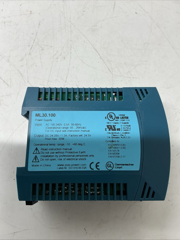 PULS ML30.100 DIN Rail Power Supply AC-415