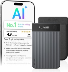 Voice Recorder AI Transcriber Note Taker Ultra Slim 112 Languages 30H Battery