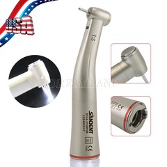 Dental Electric Highspeed Handpiece 1:5 Fiber Optic Contra Angle E-Type SANDENT