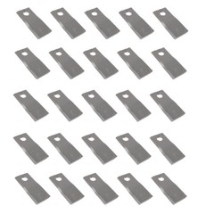 Disc Mower Blades RH Box of 25 58700 Vicon 902-58700 Bush Hog 526215 Gehl Fits F