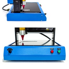 110V Electric Metal Marking Machine Dot Peen 200x150mm For Number Letter Label