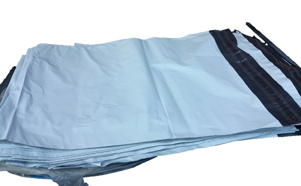 Poly Mailers 12 x 16. White. New. Unused. 80 Pages Total
