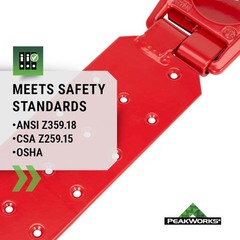 Temporary Roof Anchor Bracket – Stainless Steel Safety Roof Top Anchor Bracke…
