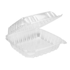 Wholesale DART Clear 8″ Seal Hinged-Lid Plastic Containers For Food 250 / Case