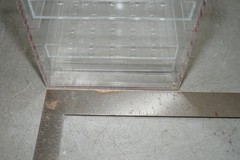 ^ Clear Acrylic Desiccator Cabinet W/ Taylor Humidiguide 18″ x 9.5″ x 11″ #X6015