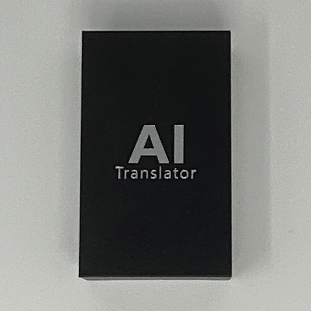 VORMOR AI Translator Handheld Device, Black